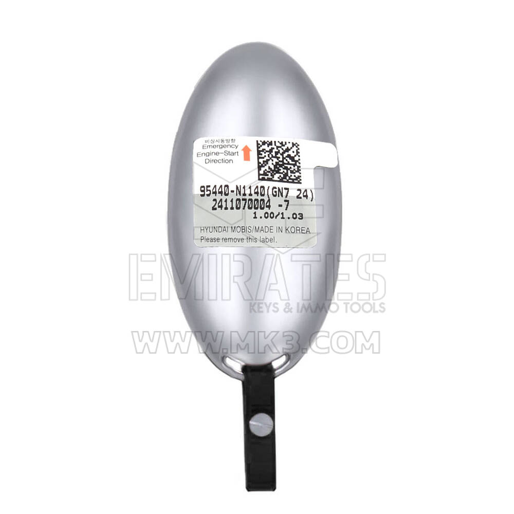 Nuova chiave telecomando intelligente originale/OEM Hyundai Grandeur 2024 4+1 pulsanti 433 MHz Numero parte OEM: 95440-N1140, 95440N1140 | Emirates Keys