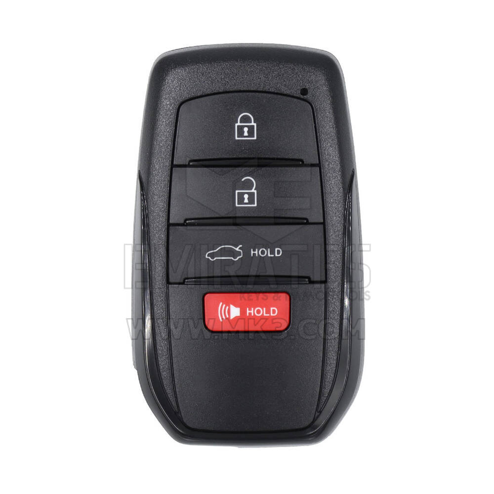 Toyota Crown 2023 Chave Remota Inteligente 3+1 Botões 312.11/314.35MHz 8990H-30190 / 8990H-30191