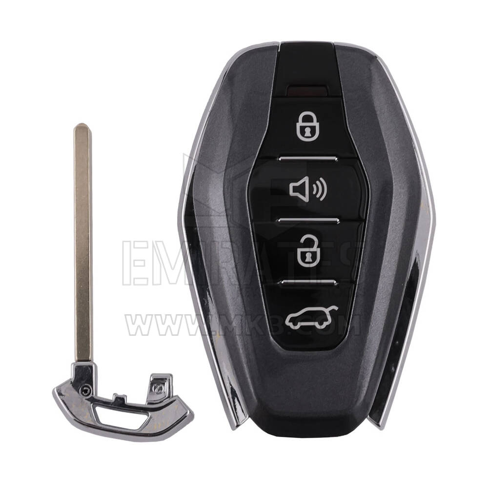 Used Jetour Original Smart Remote Key 3+1 Buttons 433MHz 47 Chip Black Color High Quality Best Price | Emirates Keys