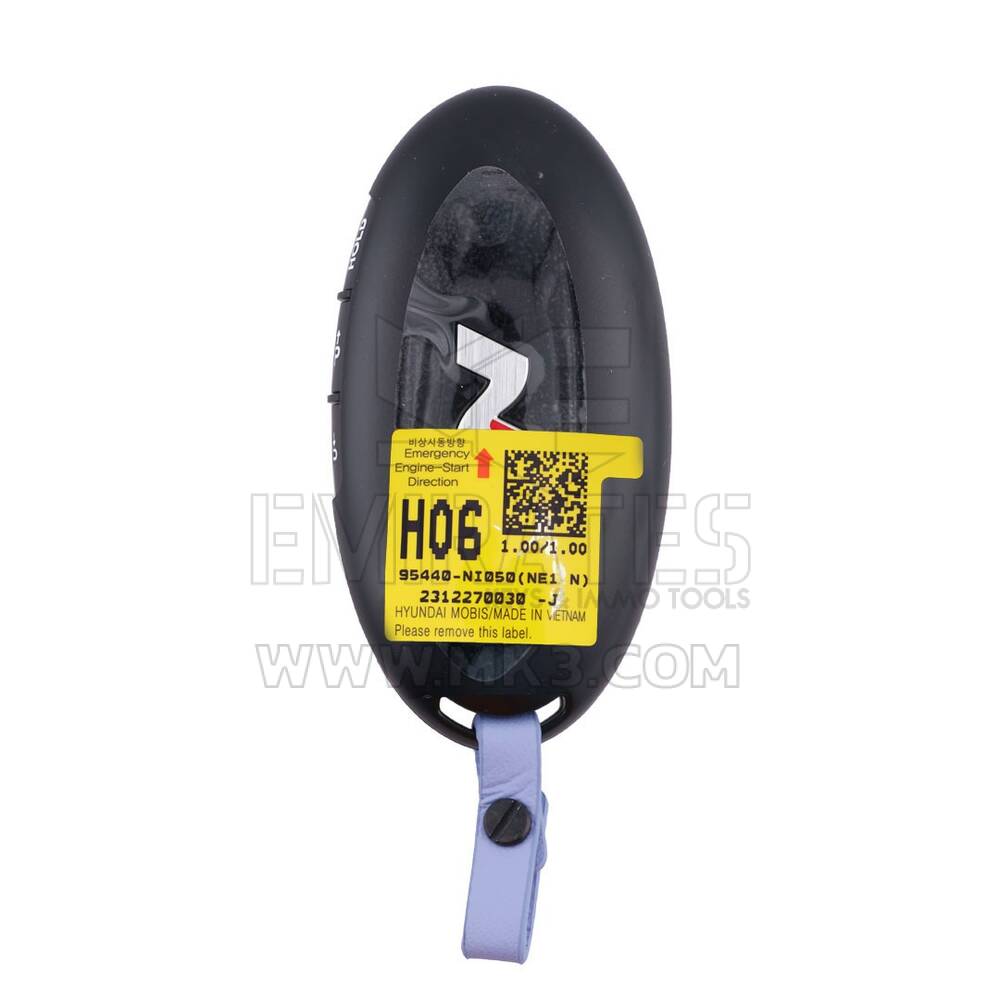 Nuova chiave telecomando intelligente originale/OEM Hyundai IONIQ 2024 a 6 pulsanti 433 MHz. Numero parte OEM: 95440-NI050, 95440NI050 | Emirates Keys