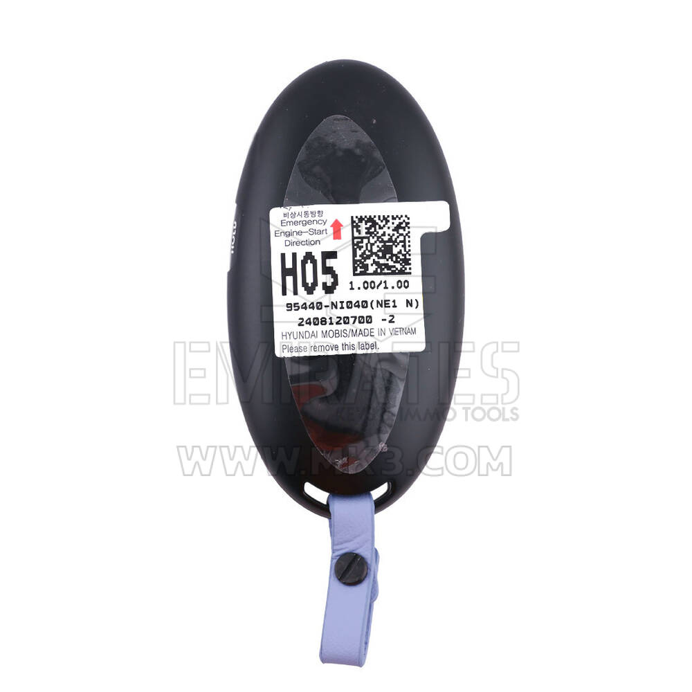 Nuova chiave telecomando intelligente originale/OEM Hyundai IONIQ 2024 a 4 pulsanti 433 MHz, codice OEM: 95440-NI040, 95440NI040 | Emirates Keys