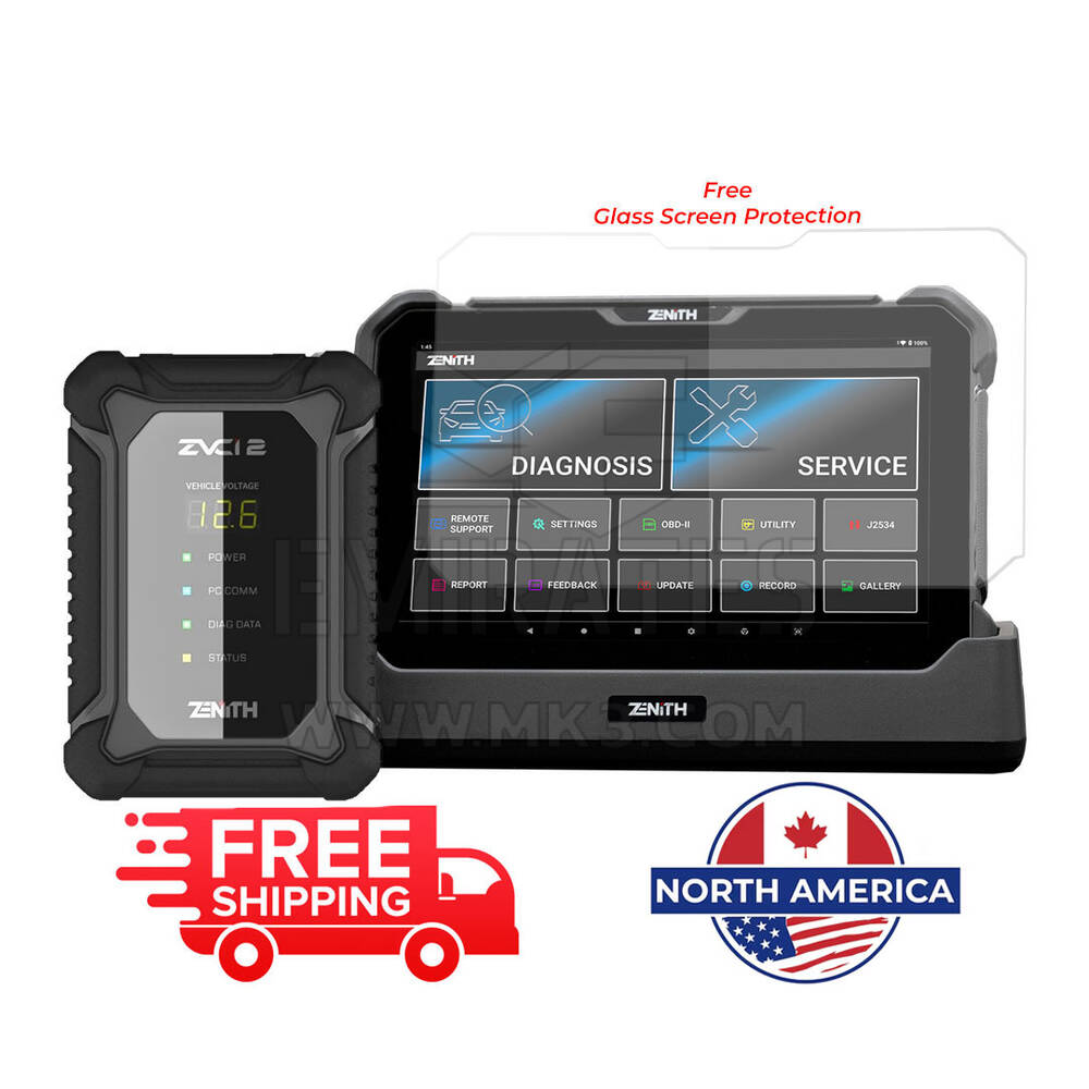 Zenith Z7 Pro Device Diagnostic Scan Tool ( North American Version )