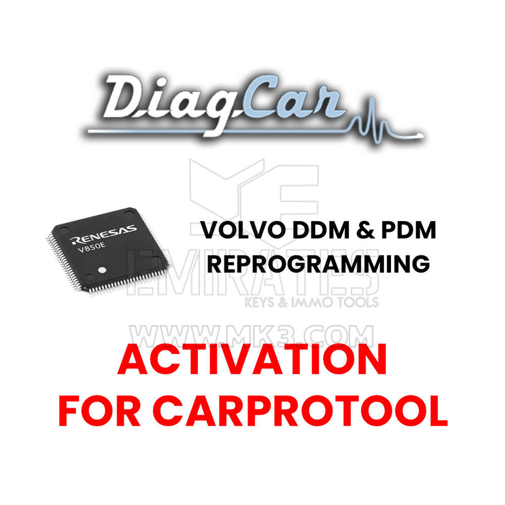 DiagCar VOLVO DDM и PDM перепрограммирование