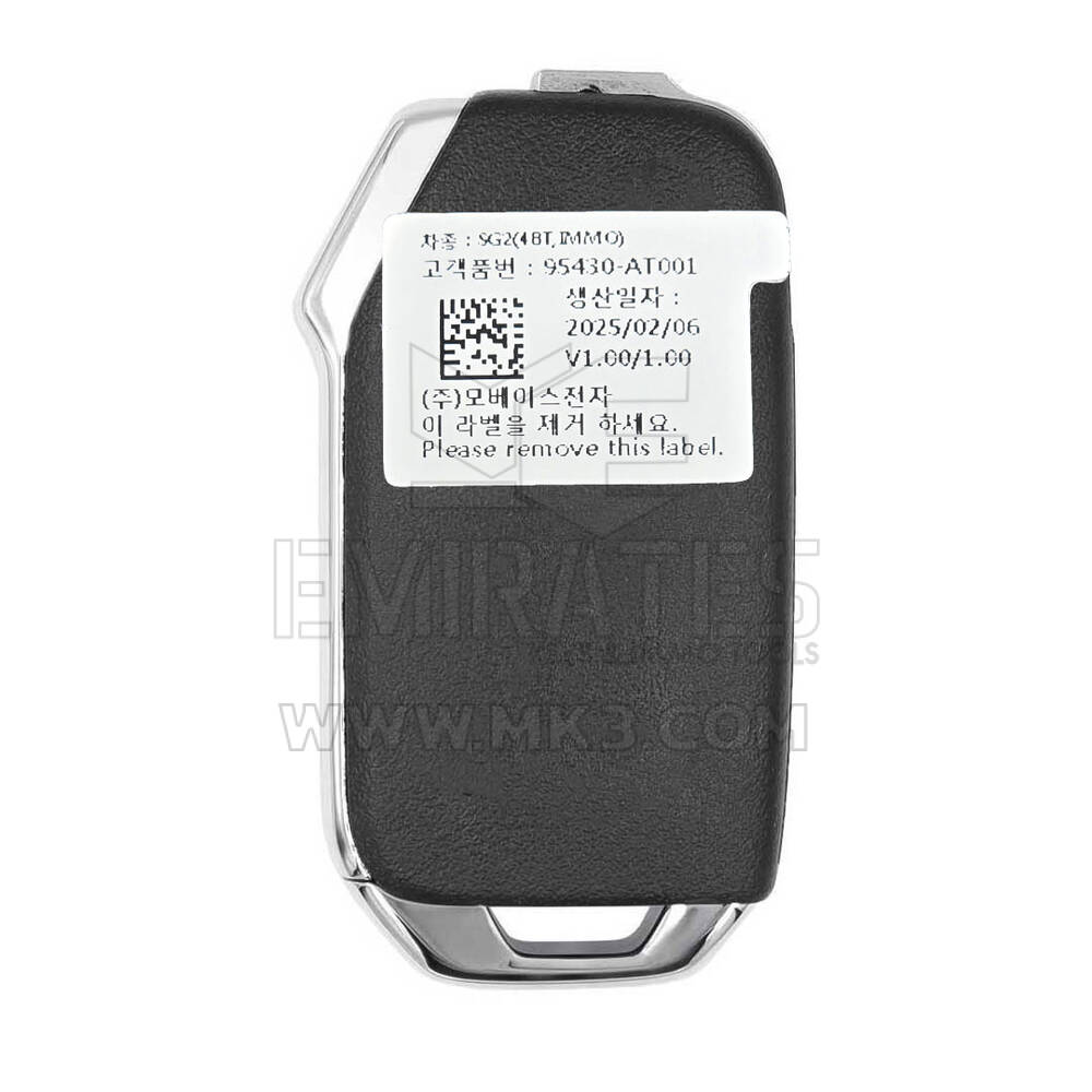 New KIA Niro 2025 Genuine / OEM Flip Remote Key 3+1 Buttons 433MHz OEM Part Number: 95430-AT001, 95430AT001 | Emirates Keys