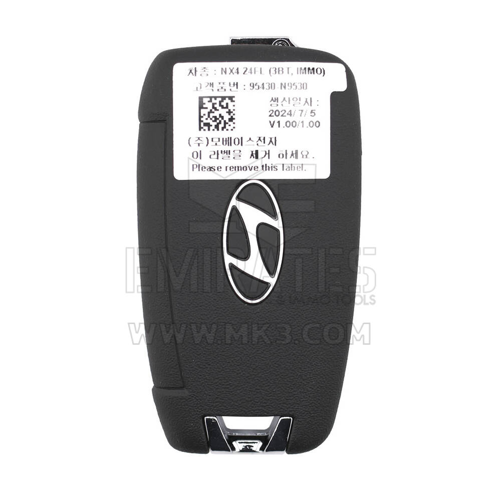 Chiave telecomando flip originale Hyundai Tucson 2025 95430-N9530 | MK3
