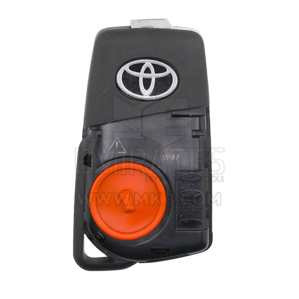 Б/у Toyota Original Flip Remote 2 Button 433.58/434.42MHz FSK | Emirates Keys