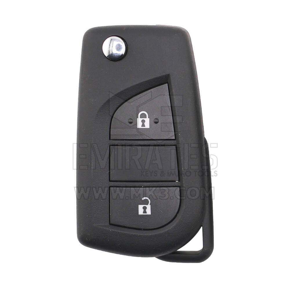 Toyota Original Flip Remote 2 кнопки 433,58/434,42 МГц FSK