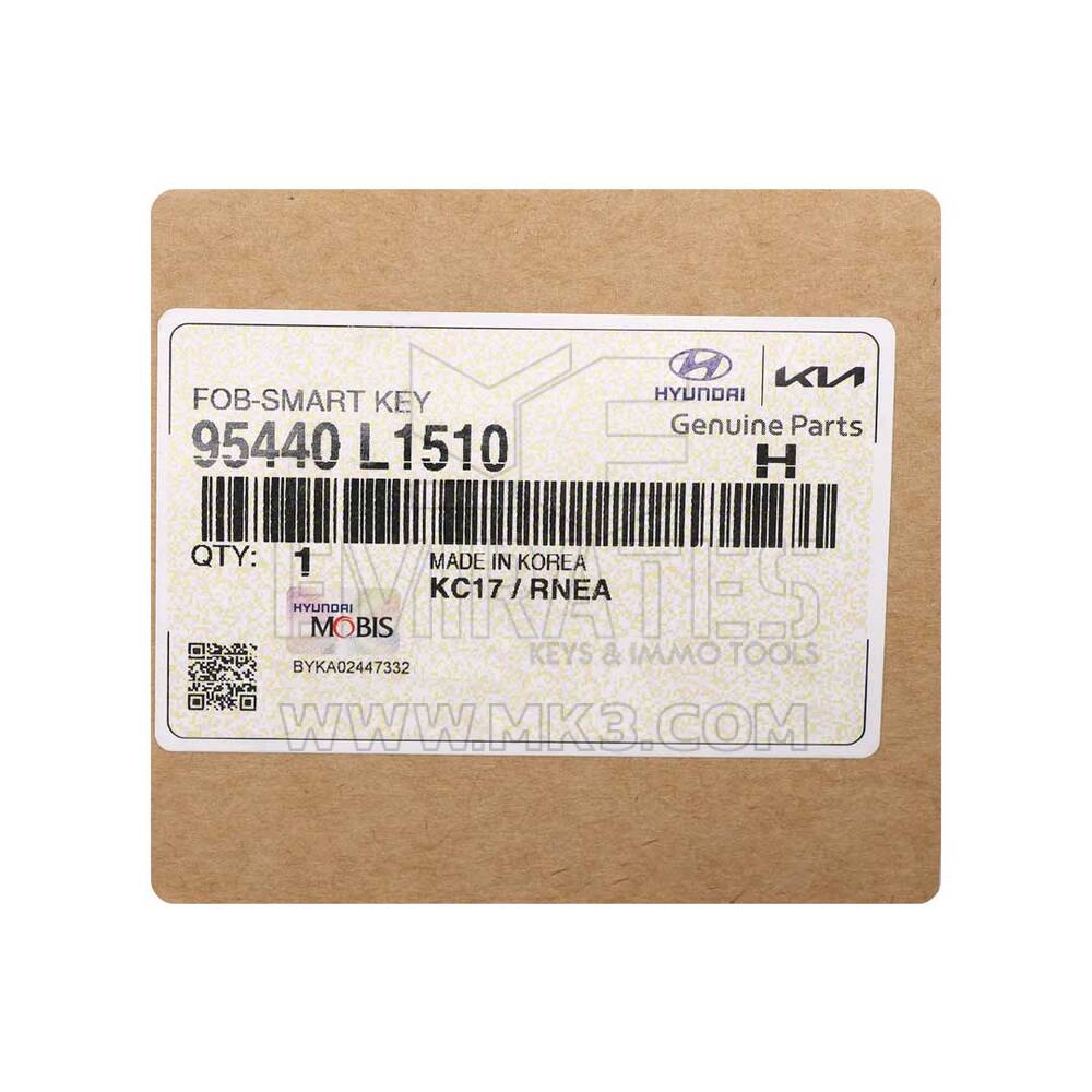 New Hyundai Sonata Genuine / OEM Smart Remote Key 4+1 Buttons 433MHz OEM Part Number: 95440-L1510, 95440L1510 | Emirates Keys