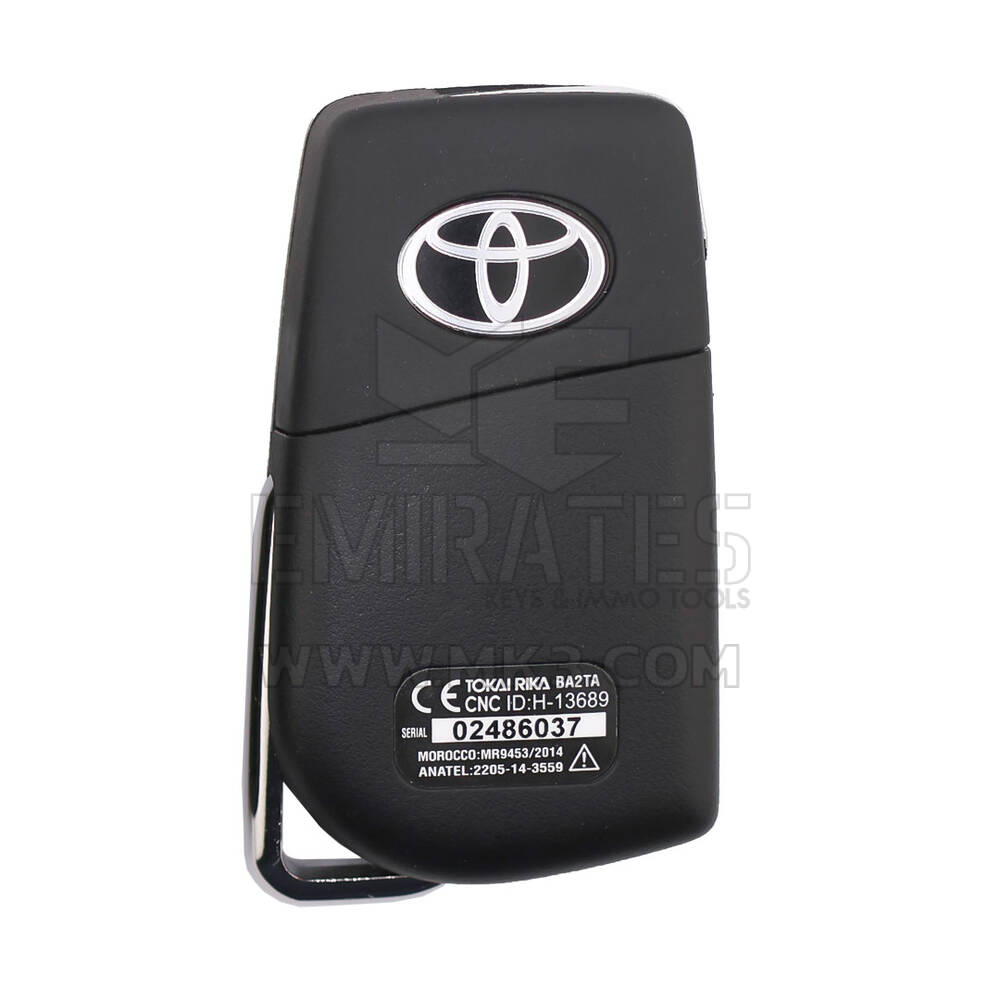 Toyota RAV4 2024 Chave Remota Flip Original 2+1 Botões 433,93 ASK MHz | MK3