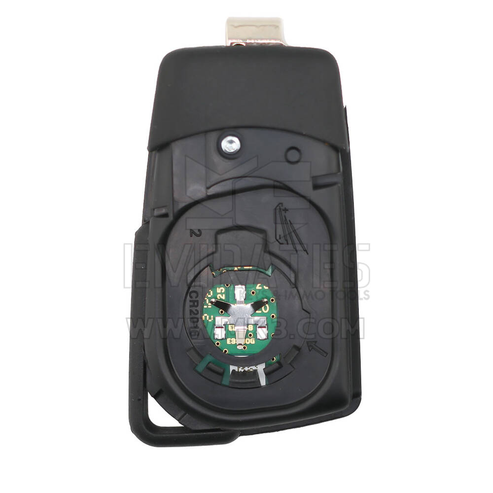 Toyota Yaris 2015-2020, Chave Remota Flip Original, 2 Botões, 433,93 MHz, ASK - A03TAA - Número da Peça OEM: 89070-0D330, 890700D330 | Chaves Emirates