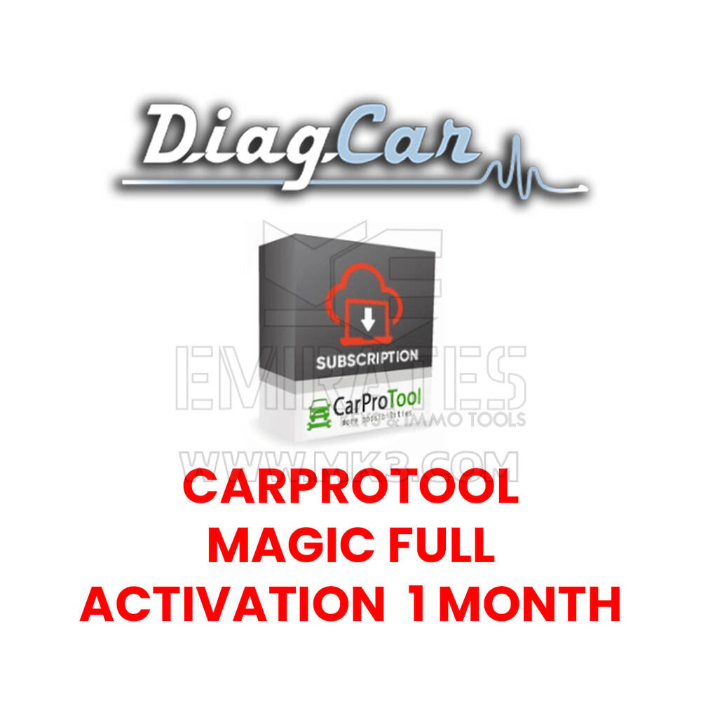 DiagCar Carprotool Magic Full Activation For 1 Month
