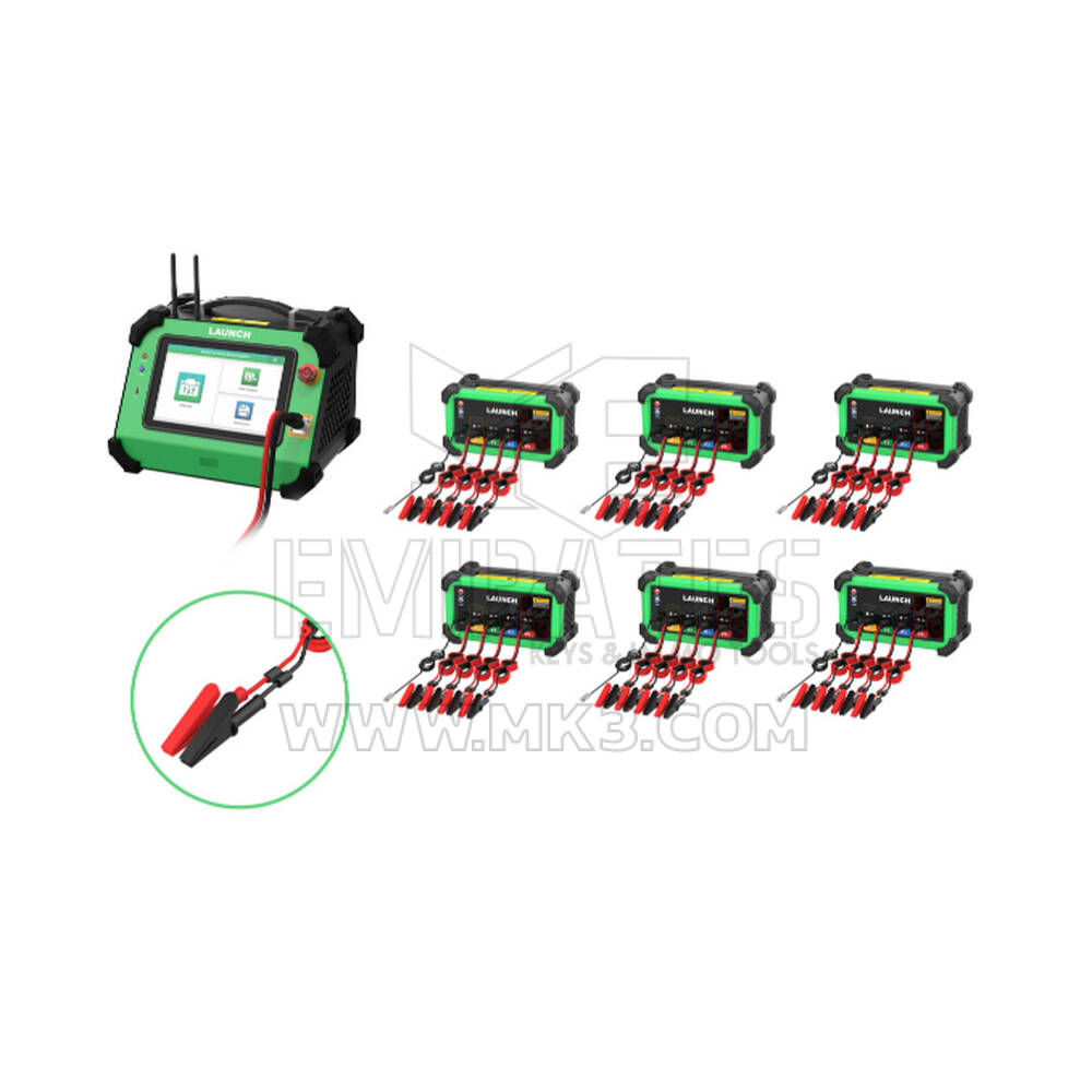 Launch EVB624 Is Used For Balancing The Internal Cells Of Battery Packs , Ensuring That The Voltage Levels Of Individual Cells Are Uniform  | Emirates Keys
