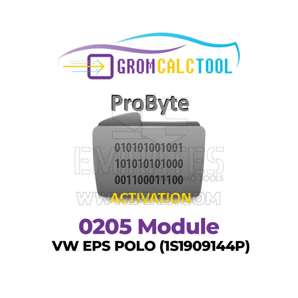 GromCalcTool 0205 Modulo VW EPS POLO (1S1909144P)