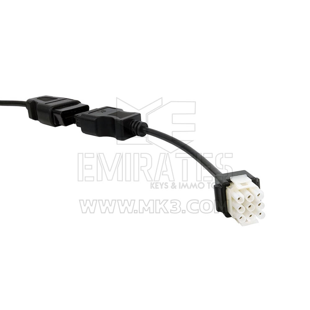 Cabo de diagnóstico Jaltest ZF ECOMAT 4 MATE N-LOCK 9 pinos JDC307A