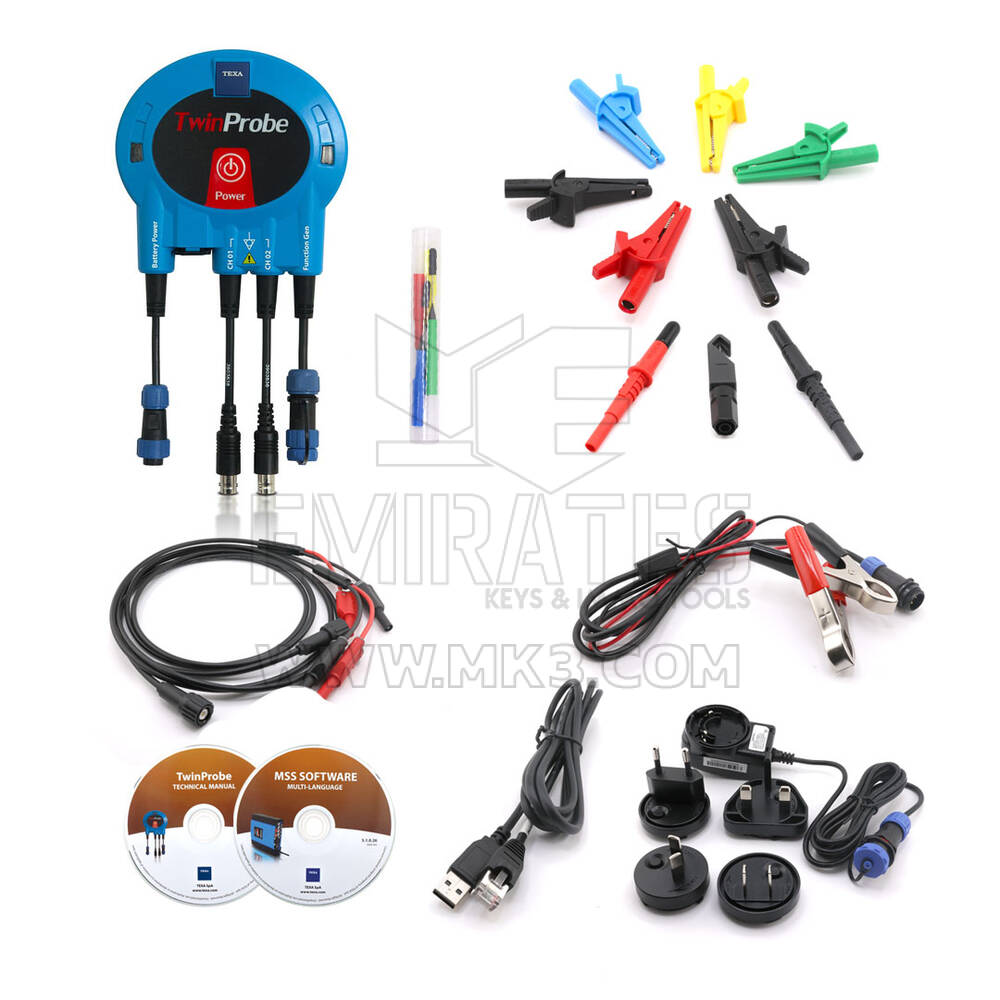 Осциллограф и генератор сигналов Texa TwinProbe | MK3