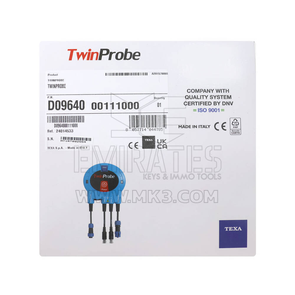 Осциллограф и генератор сигналов Texa TwinProbe - MK25738 - f-10