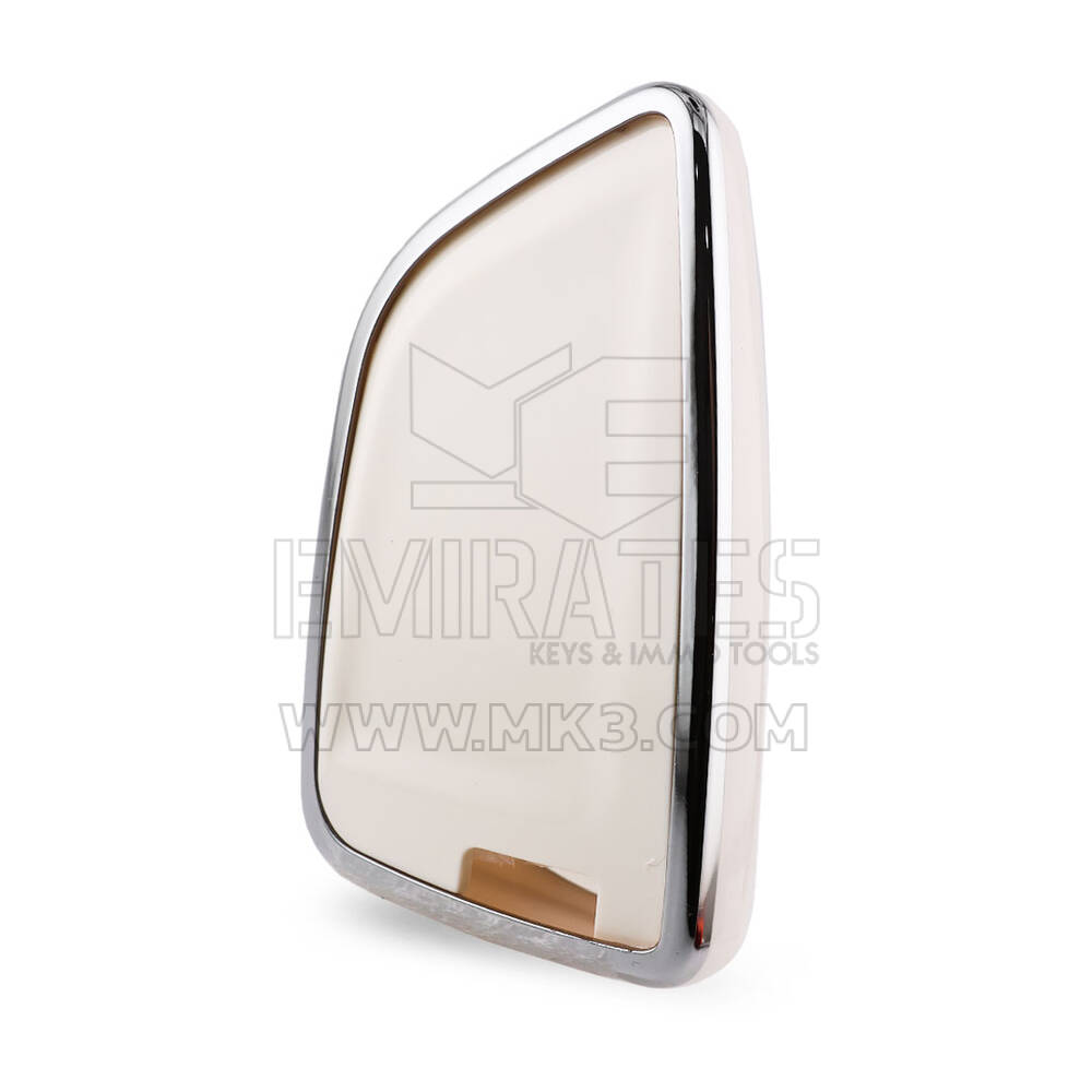 Нано-чехол для дистанционного ключа BMW с 4 кнопками, белая серебристая рамка BMW-B11Y4 | MK3