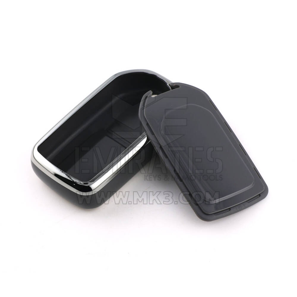 New Aftermarket Nano High Quality Cover For Honda Remote Key 5 Button Black Color Silver Frame HD-A11Y5 | Emirates Keys