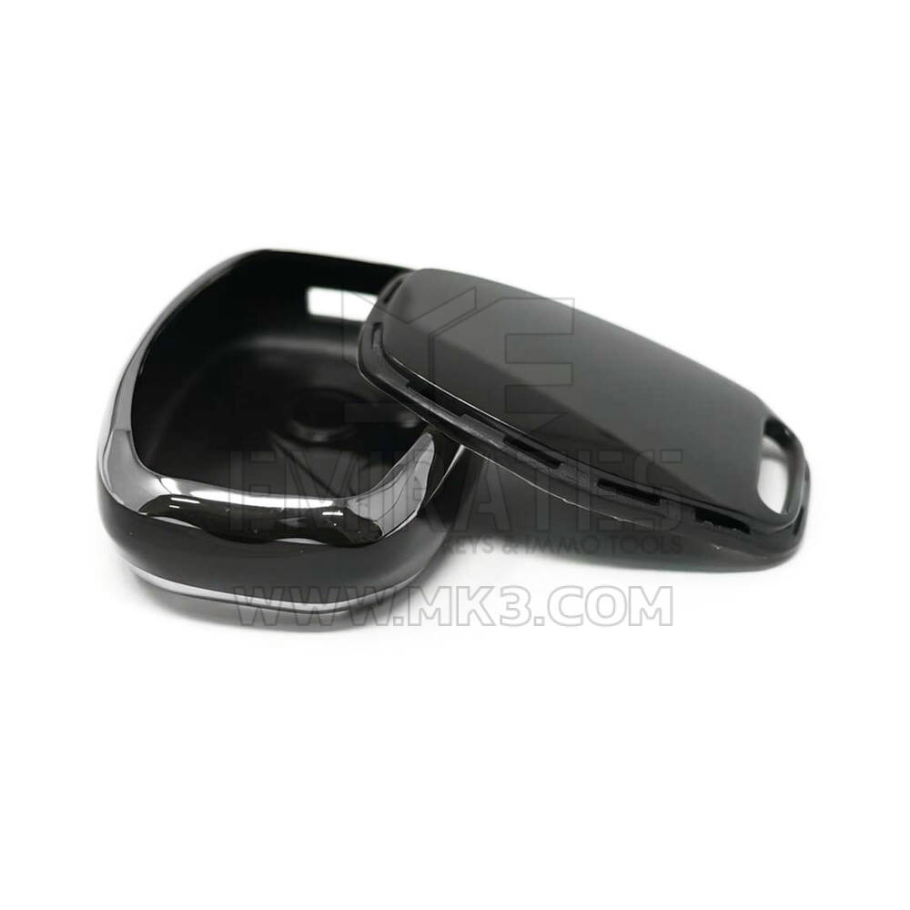 New Aftermarket Nano High Quality Cover For Honda Remote Key 2 Button Black Color Silver Frame HD-J11Y2 | Emirates Keys