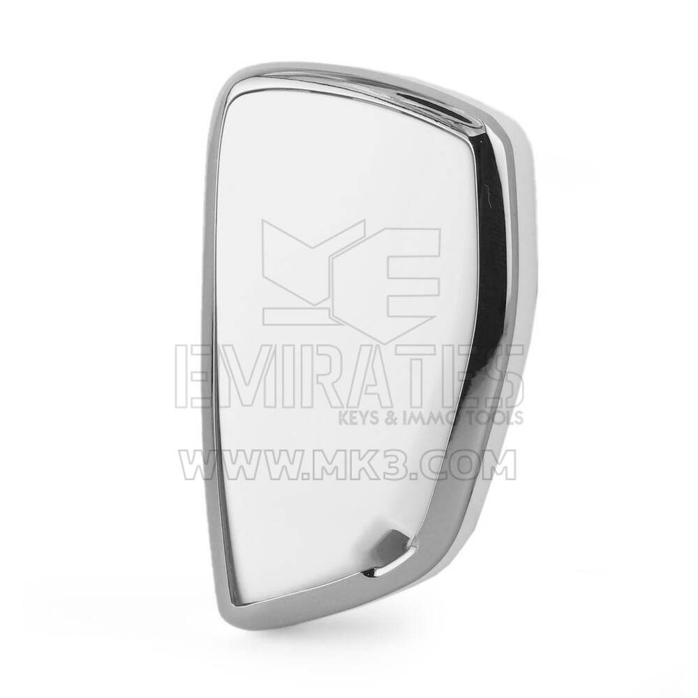 Nano Cover For Buick Remote Key 5 Button White Color Silver Frame BK-D11Y5A | MK3