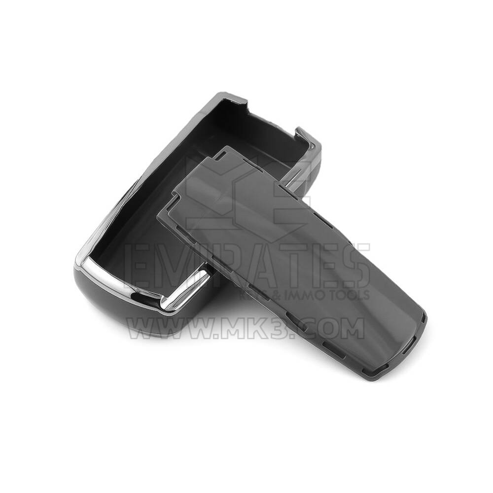 New Aftermarket Nano High Quality Cover For Volkswagen Remote Key 3 Button Dark Gray Color Silver Frame VW-C11Y | Emirates Keys