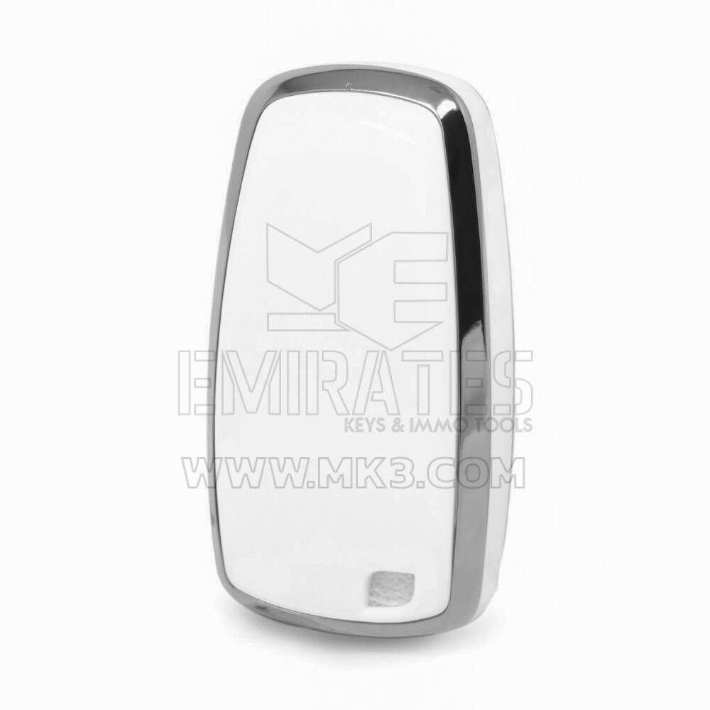 Nano Cover For Ford Remote Key 5 Button White Color Silver Frame Ford-B11Y5 | MK3