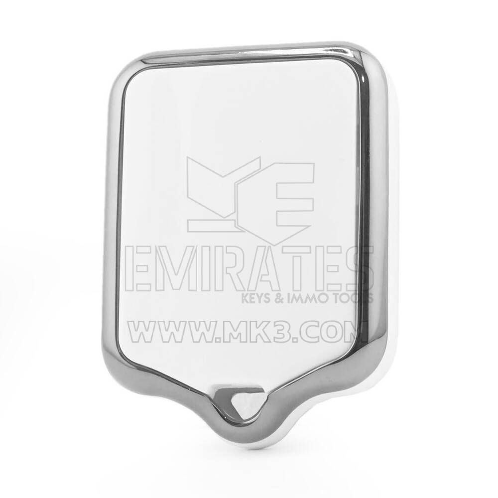 Nano Cover For Ford Remote Key 3 Button White Color Silver Frame Ford-M11Y3 | MK3