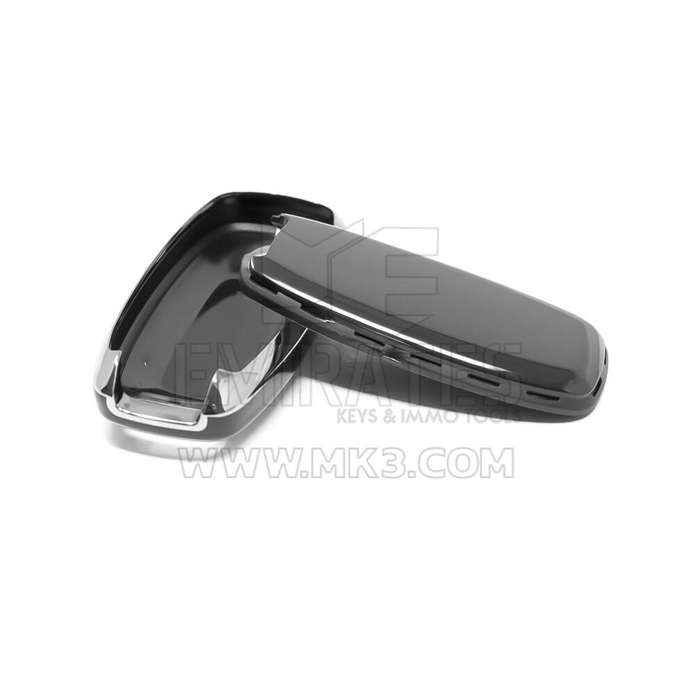 New Aftermarket Nano High Quality Cover For Nissan Remote Key 3 Button Black Color Silver Frame NS-C11Y3A | Emirates Keys