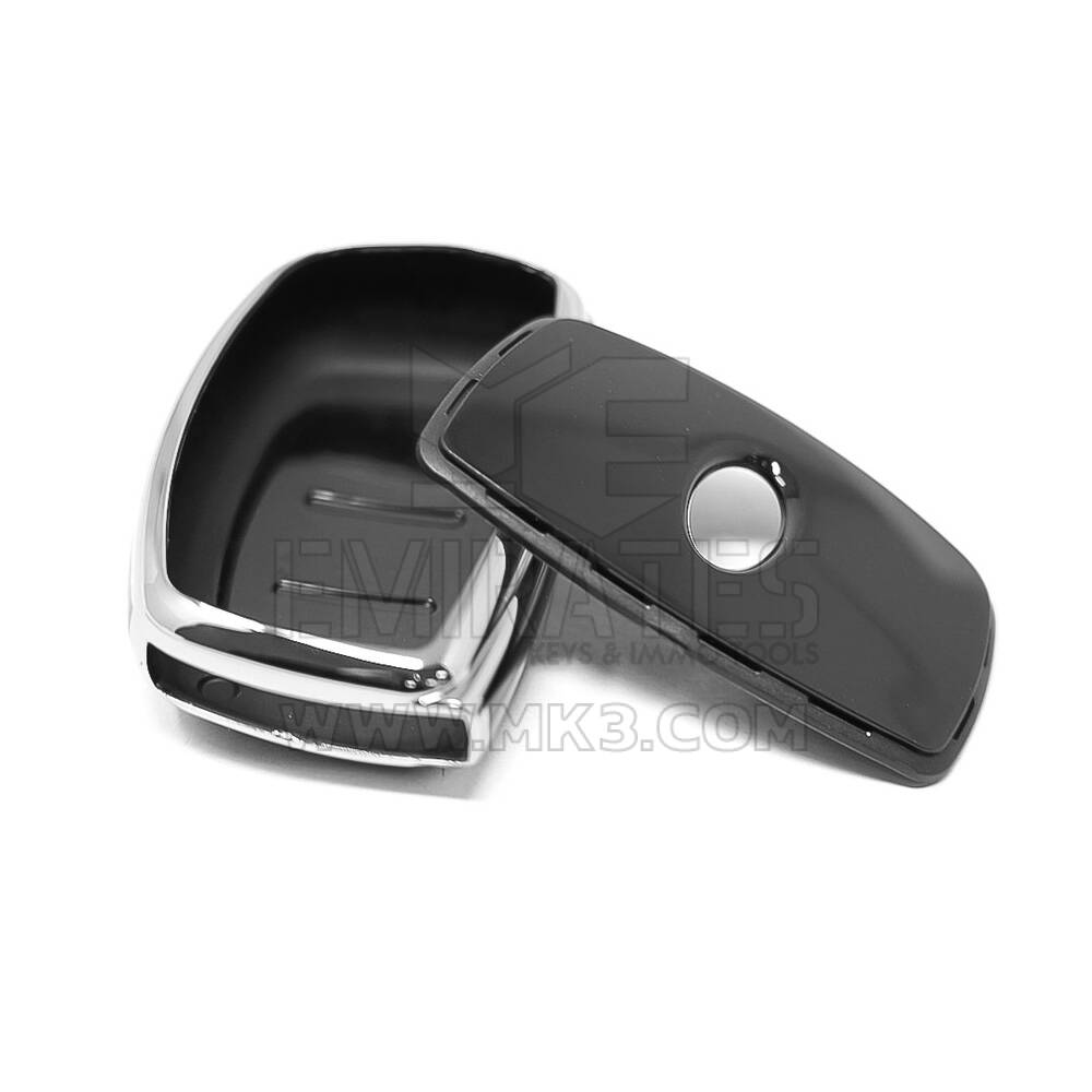 New Aftermarket Nano High Quality Cover For Hyundai Remote Key 3 Button Black Color Silver Frame HY-A11Y3A | Emirates Keys
