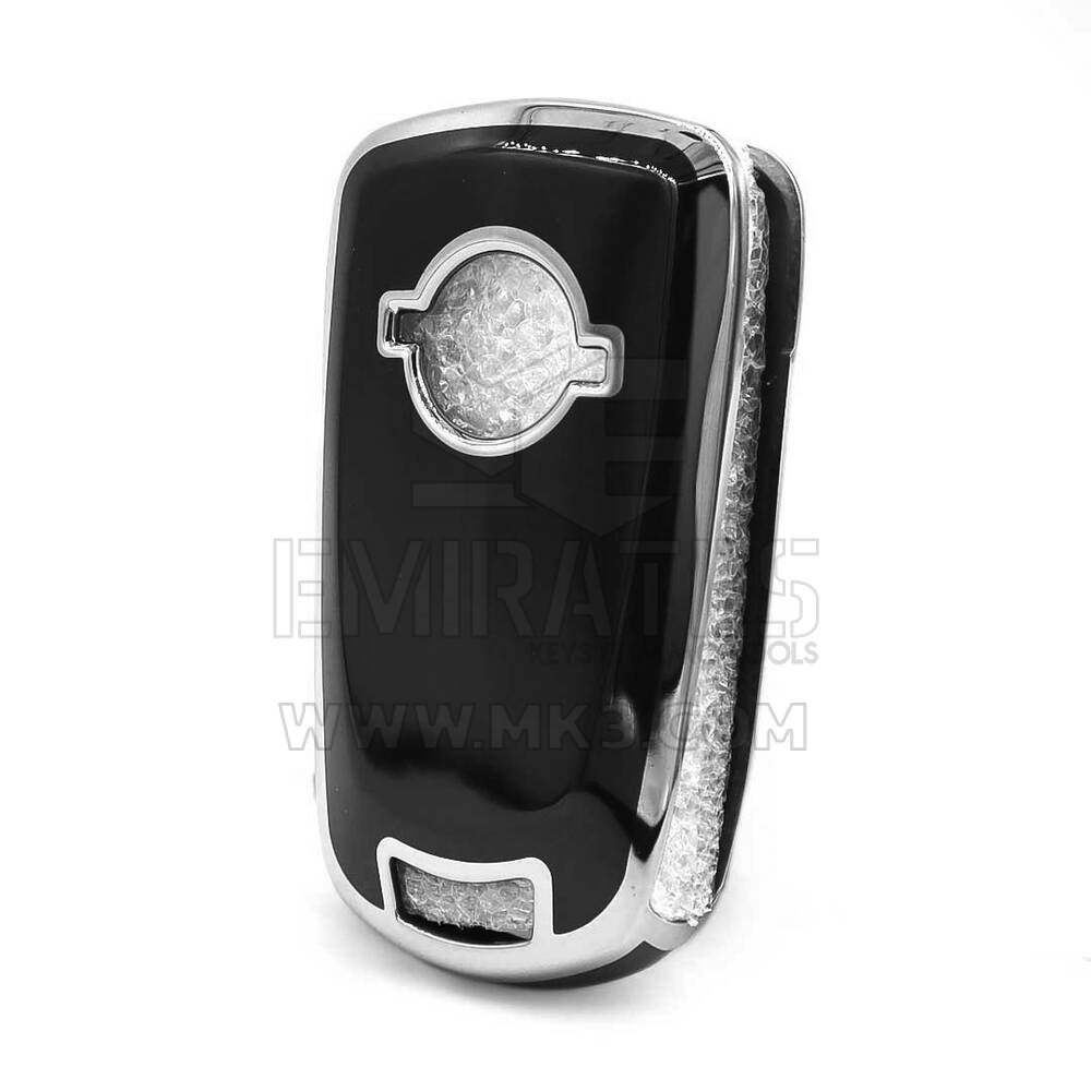 Nano Cover For Opel Remote Key 2 Button Black Color Silver Frame OPEL-A11Y | MK3