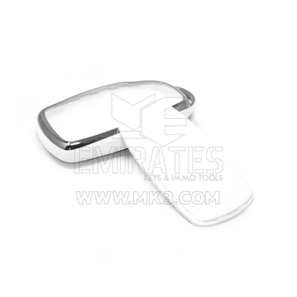 New Aftermarket Nano High Quality Cover For Chery Remote Key 4 Button White Color Silver Frame CR-C11Y | Emirates Keys