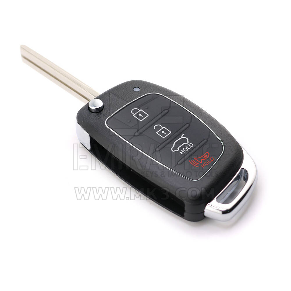 New Xhorse VVDI Wireless Universal Flip Remote Key 3+1 Buttons Hyundai Style XNHY03EN High Quality Best Price | Emirates Keys