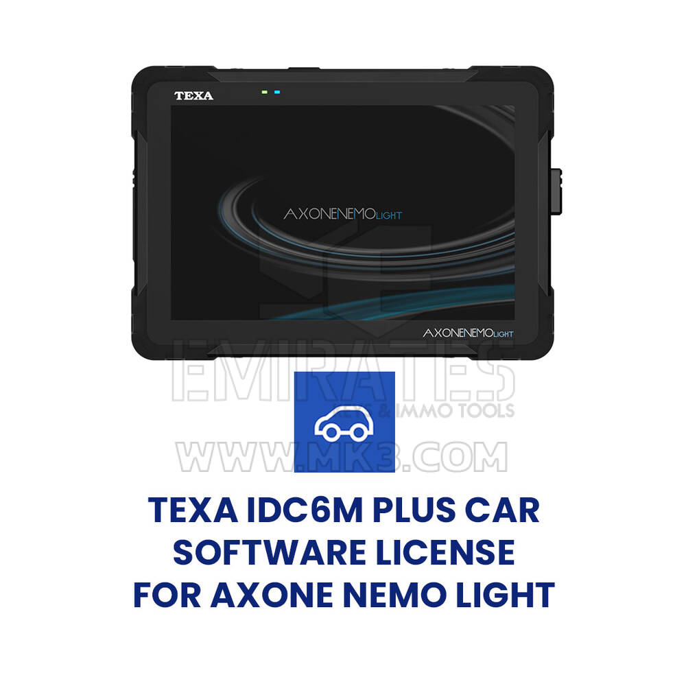 TEXA IDC6m PLUS CAR Software license FOR AXONE NEMO LIGHT (P2501000000000)
