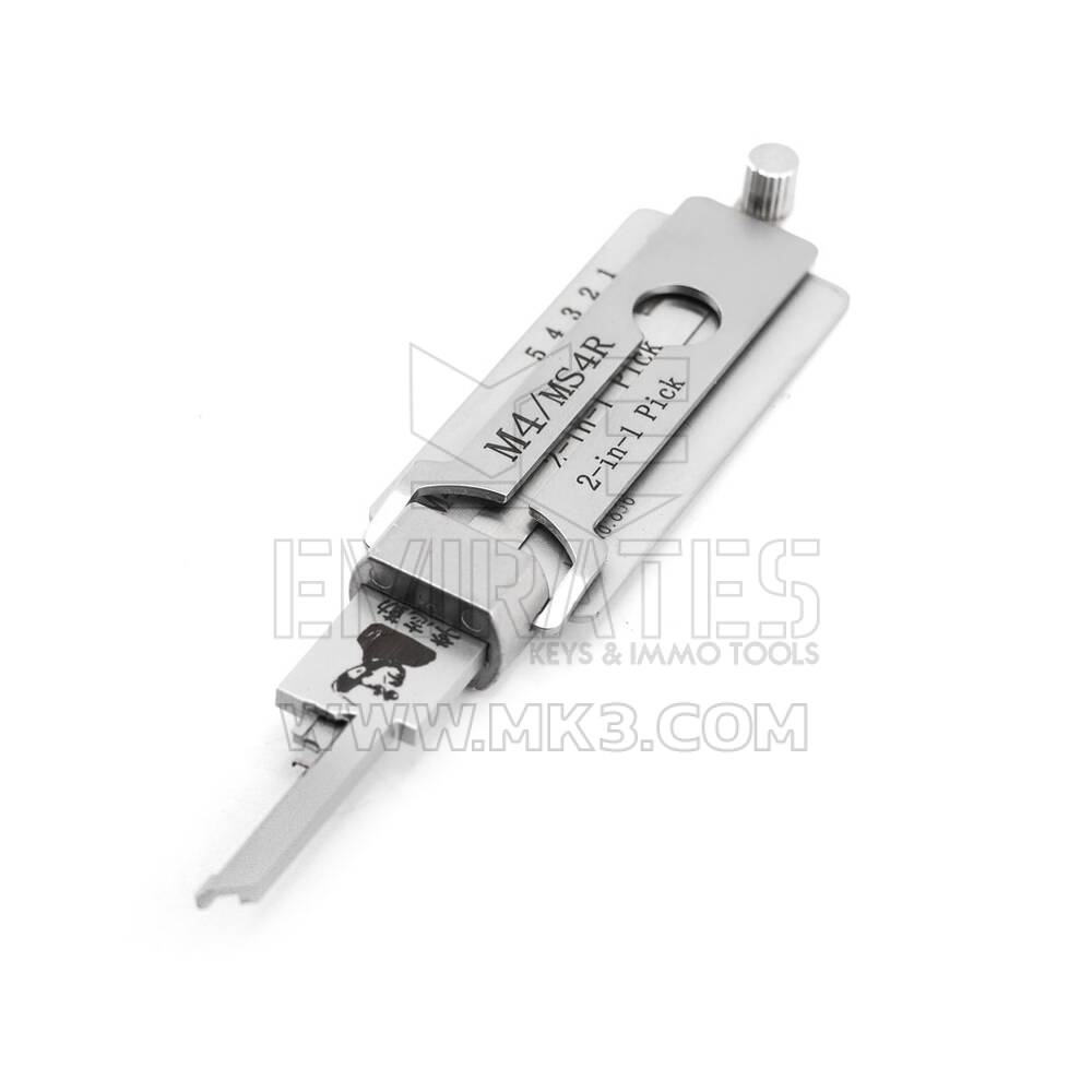 Original LISHI Master M4/MS4R /81KM Padlocks 2 in 1- AG Made Of Stainless Steel - The tools we supply are from the original manufacturer | Emirates Keys