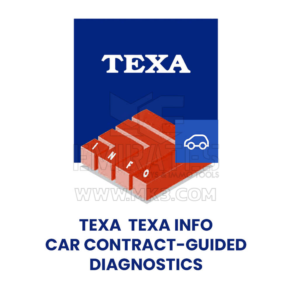TEXA TEXAINFO CAR CONTRACT-GUIDED DIAGNOSTICS