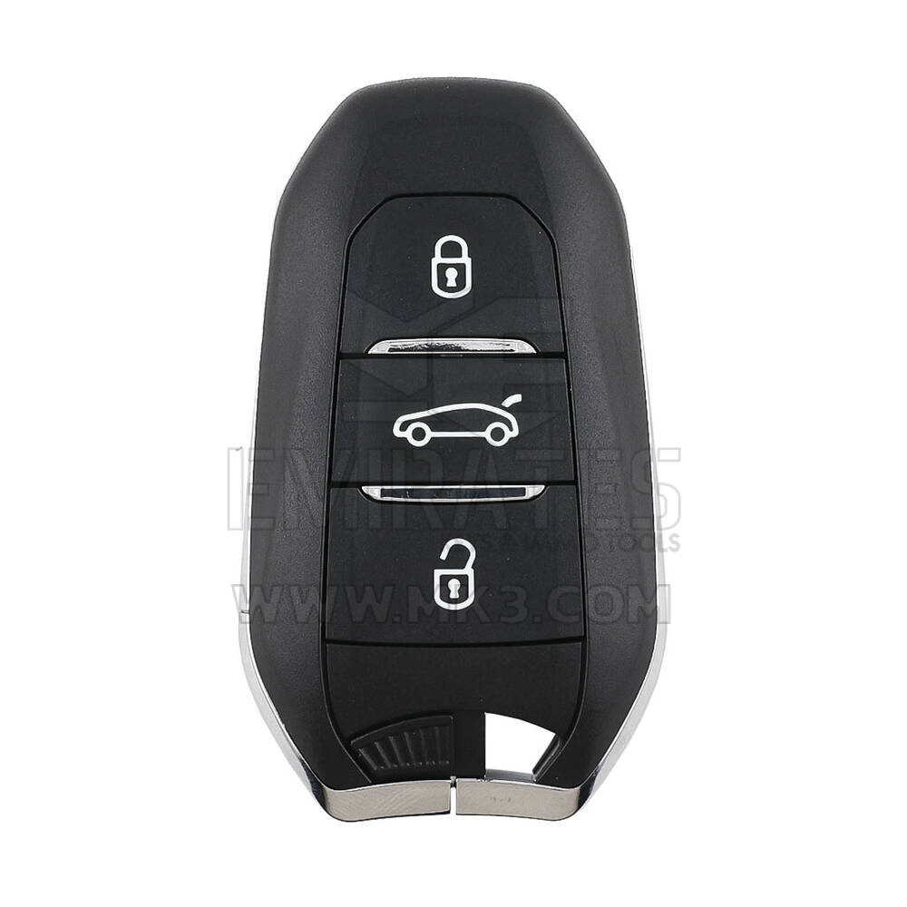 Peugeot 2022 Smart Remote Key Shell 3 Buttons (Sedan Trunk) VA2 Blade
