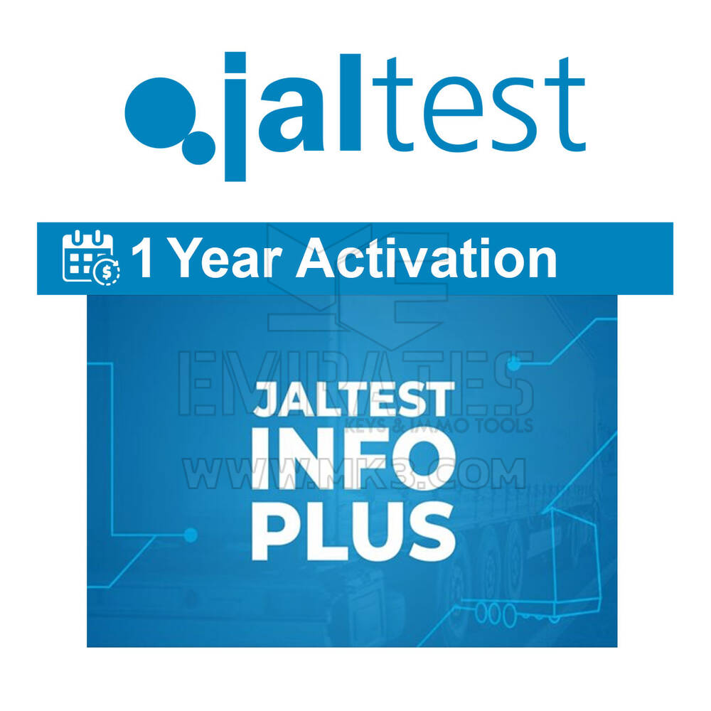 Jaltest - 70605005 INFO Plus - Ativação de um ano