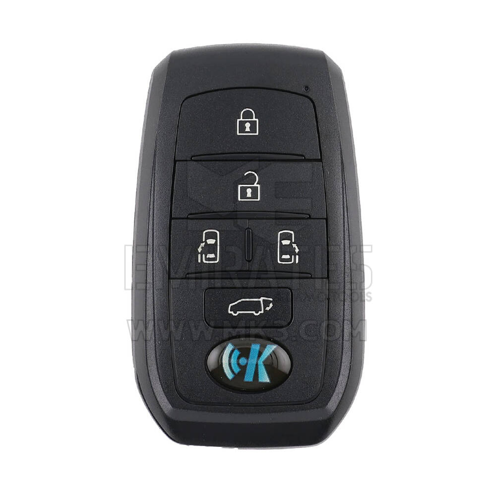 Chave remota inteligente universal Keydiy KD com 5 botões, modelo Toyota TB01-5 (fosca)