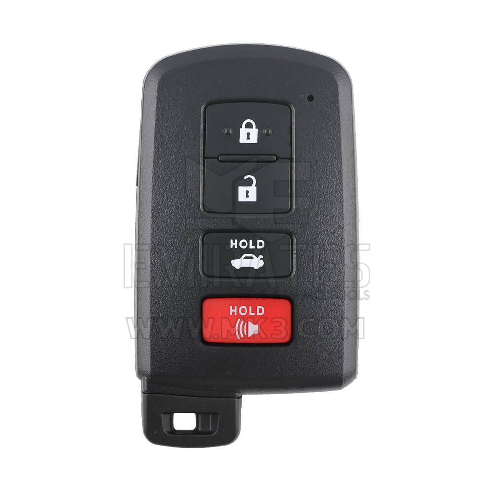 Keydiy KD Universal Smart Remote Key 3+1 Botões Toyota Tipo TB06-4