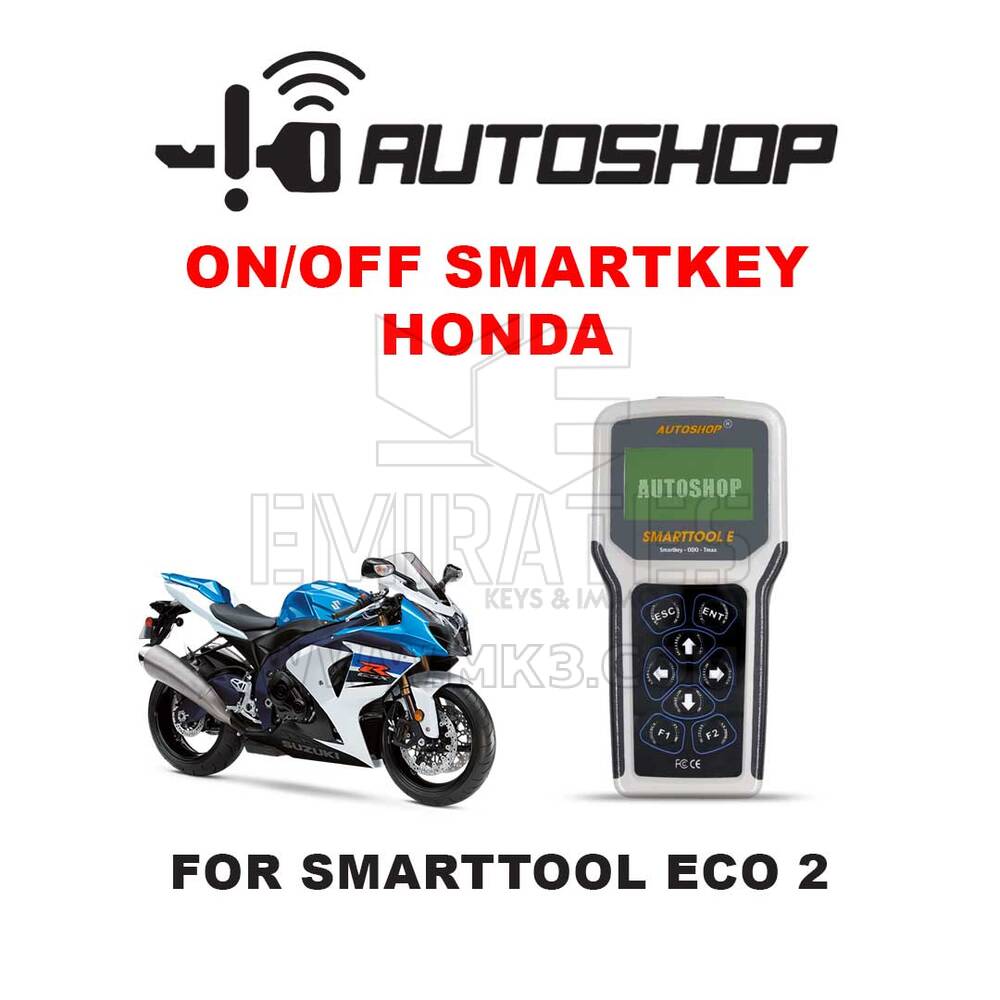 Llave inteligente de encendido/apagado Autoshop Honda para Smarttool ECO