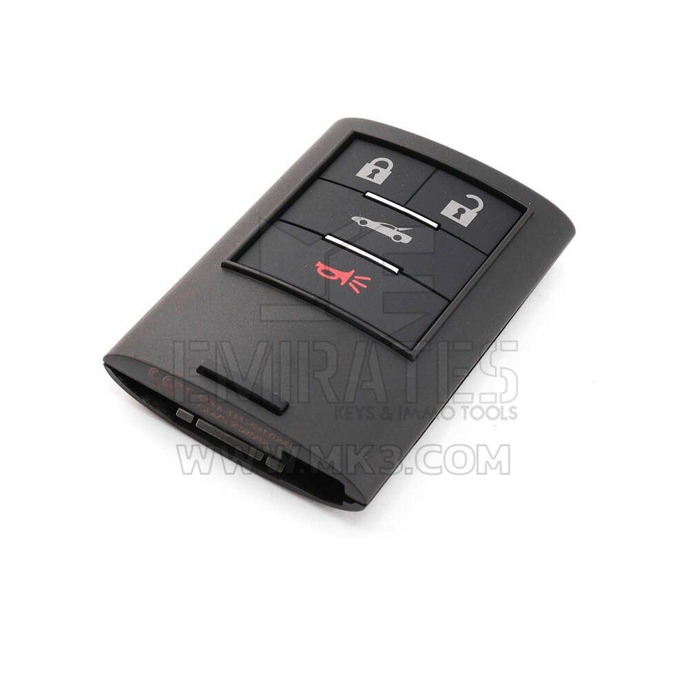Like New Without Box Chevrolet Corvette 2008-2013 Original Smart Remote Key 3+1 Buttons 433MHz OEM Part Number: 25926481 | Emirates Keys