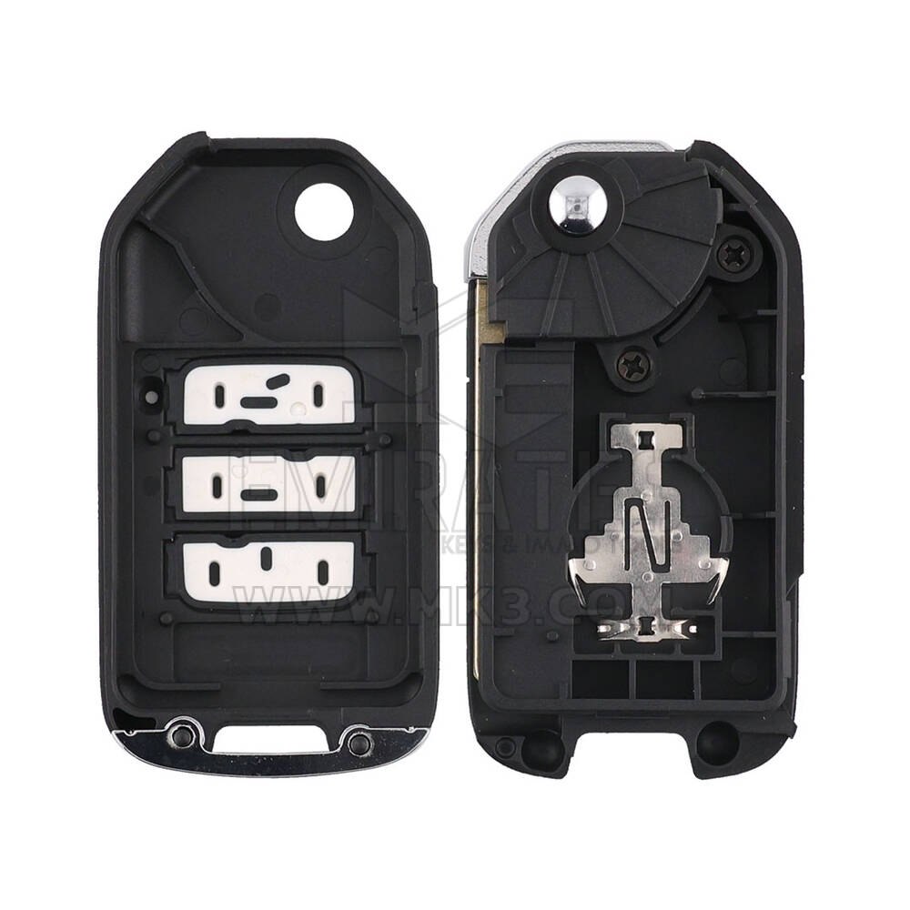 New Aftermarket Honda Modified Flip Remote Key Shell 3 Buttons With Blade High Quality Best Price | Emirates Keys