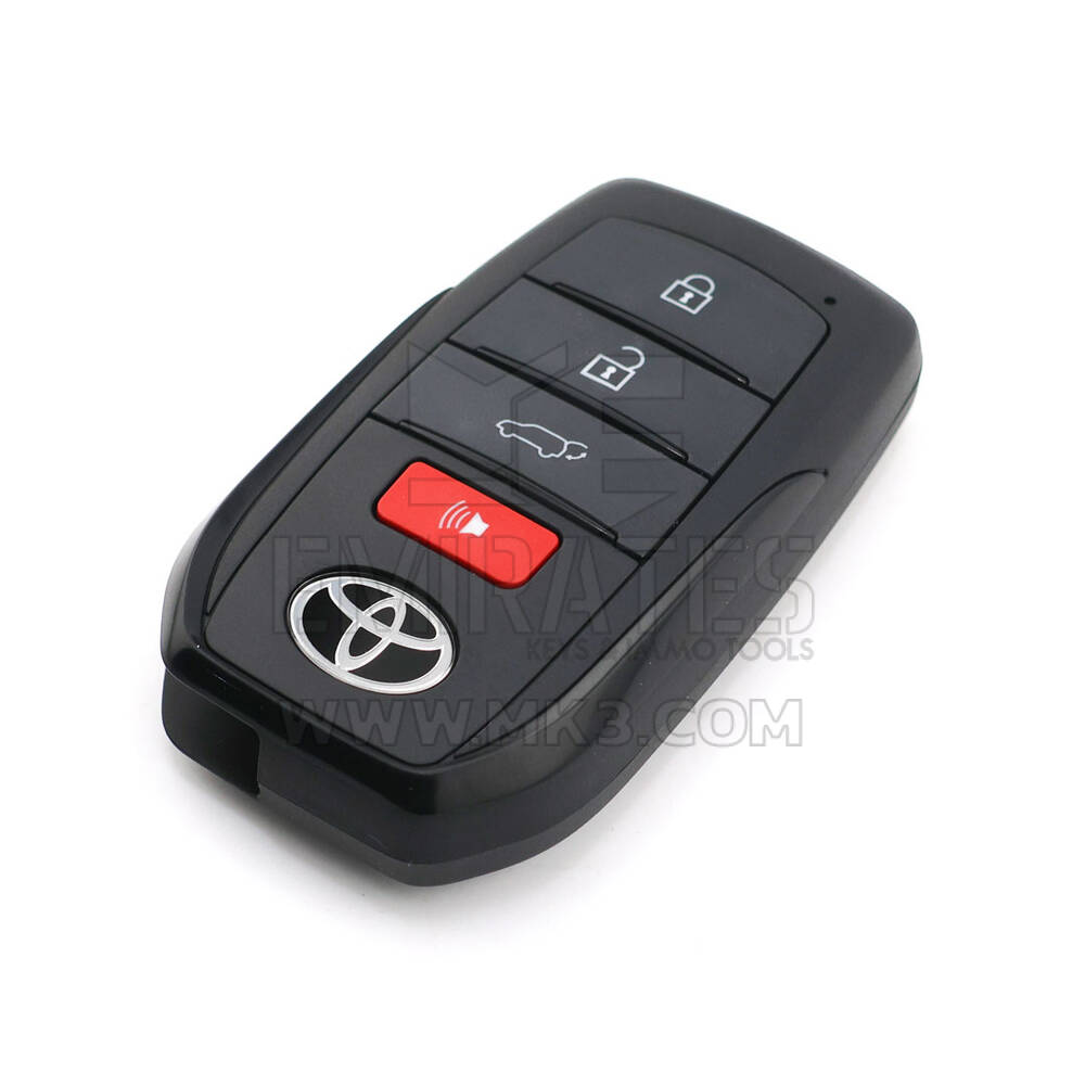 Like New Without Box Toyota Land Cruiser Prado 2024 Original Smart Remote Key 3+1 Buttons 433MHz OEM Part Number: 8990H-60811, 8990H-60810 - FCC ID: B3N2K2R | Emirates Keys