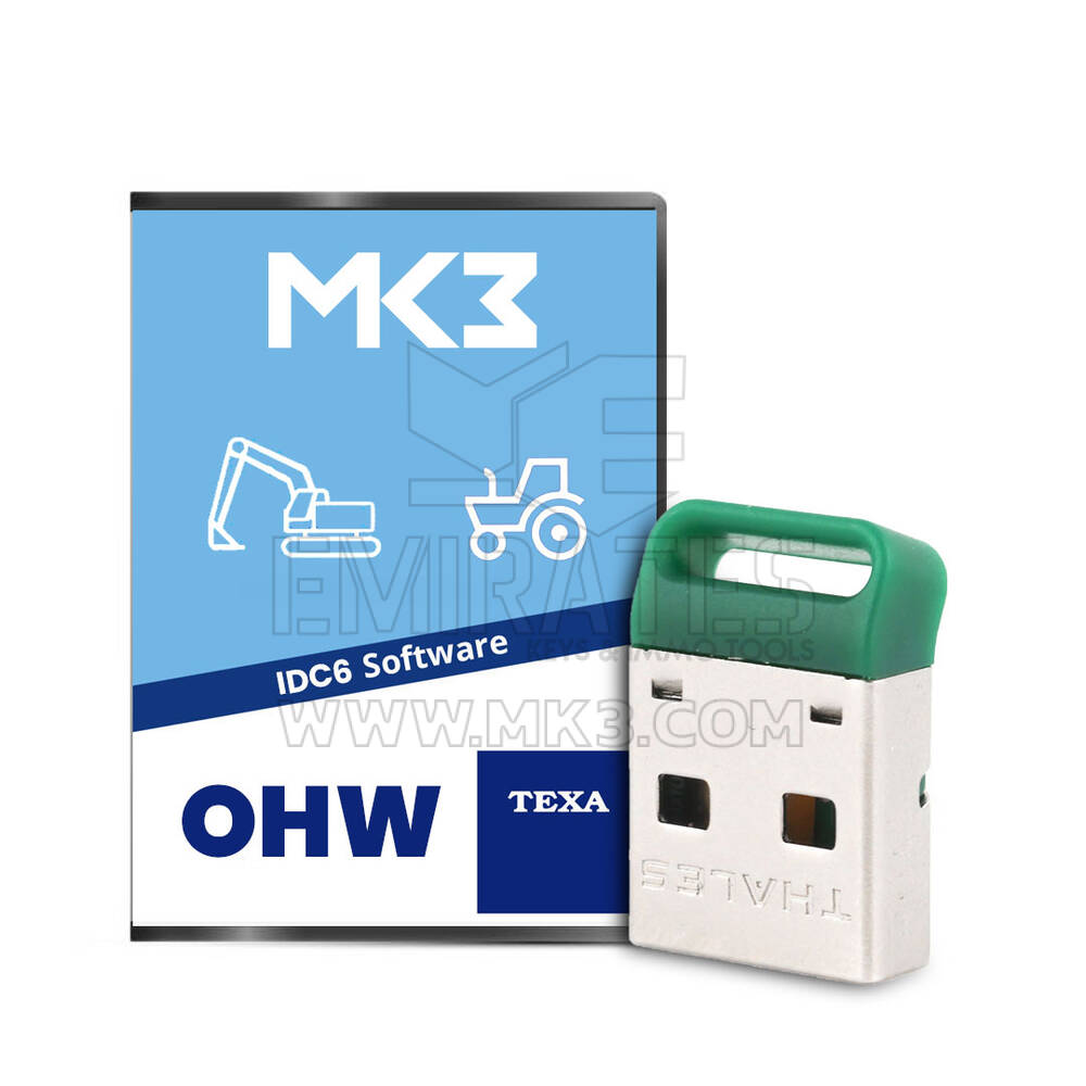 TEXA IDC6 PLUS OHW Software license (INC HASP KEY) For PC (P230C000000000)