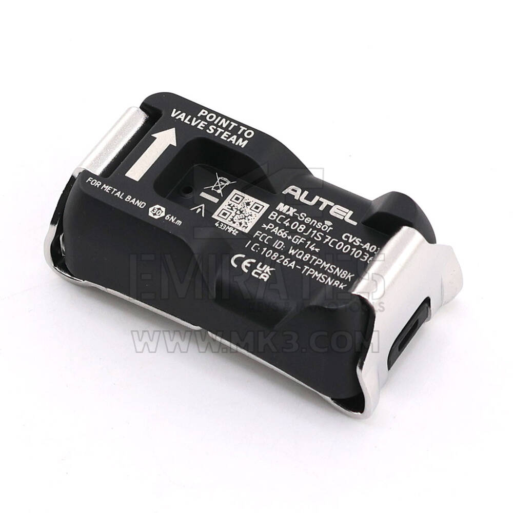 New Autel CVS-A01 Metal Strap Programmable CV Tpms Sensor Universal Tpms Sensor Designed For Commercial Vehicles With A Metal Band To Attach The Sensor To Rim That Is Compatible With Rims Sized 14 To 24.5-inches | Emirates Keys