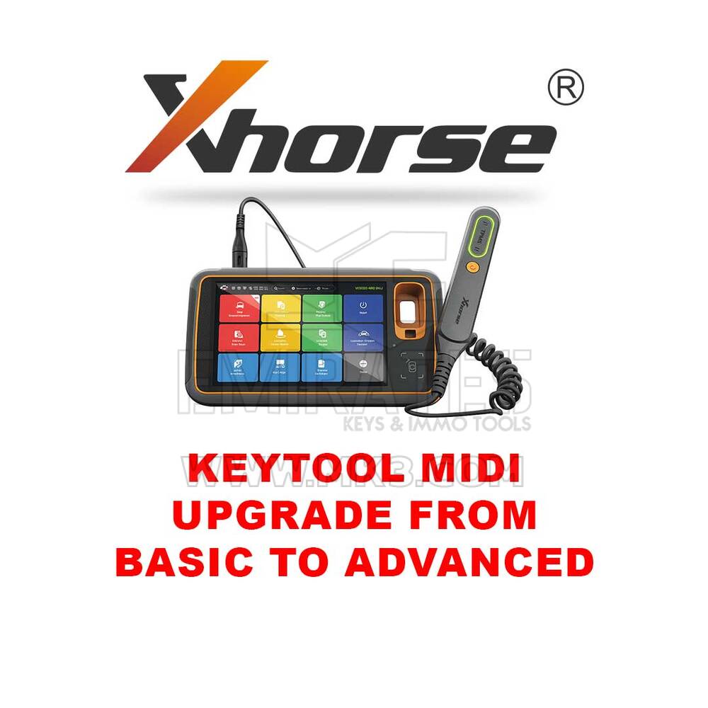Atualização do Xhorse keytool MIDI do básico para o avançado