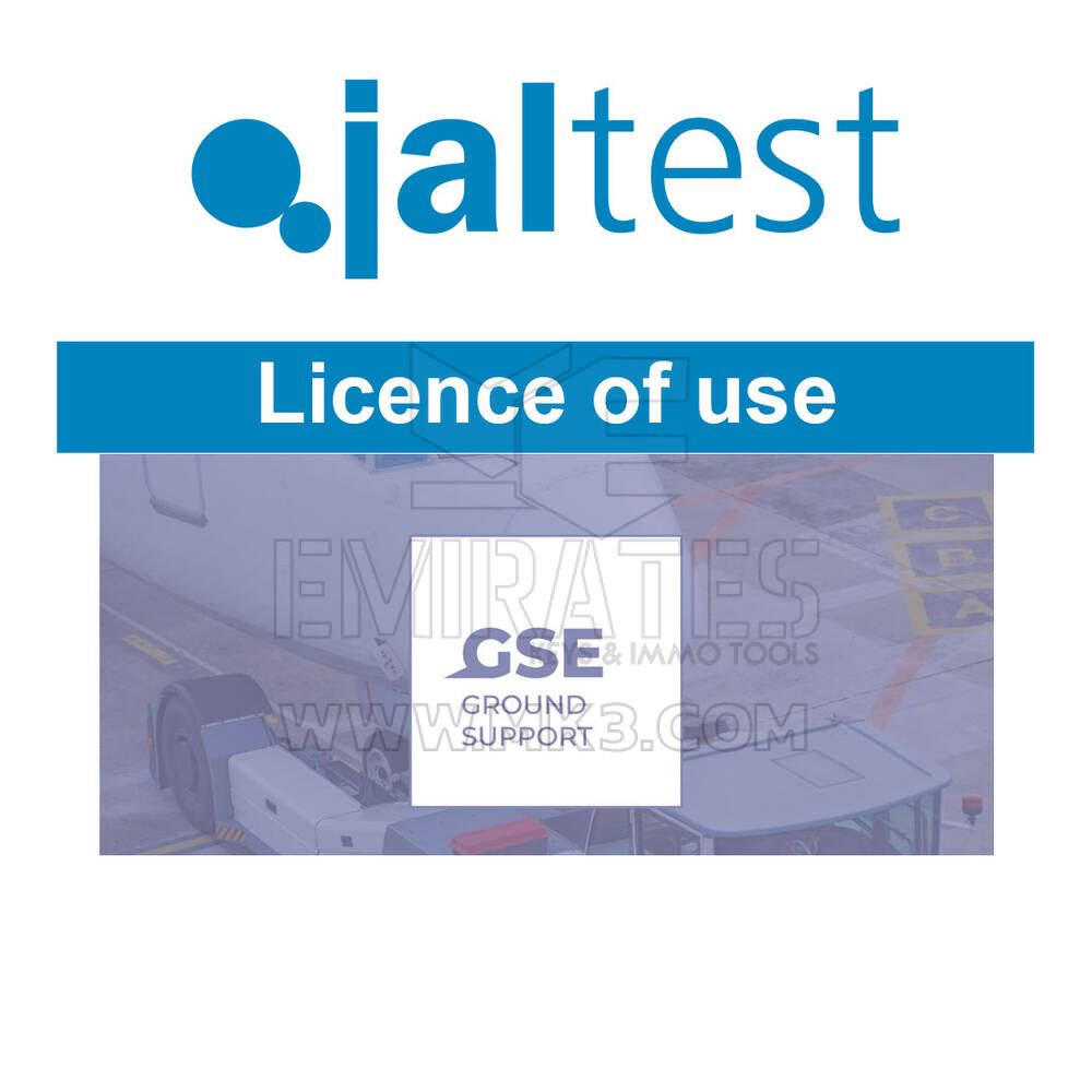 Jaltest - 75201004 GSE Software (Licença de uso)