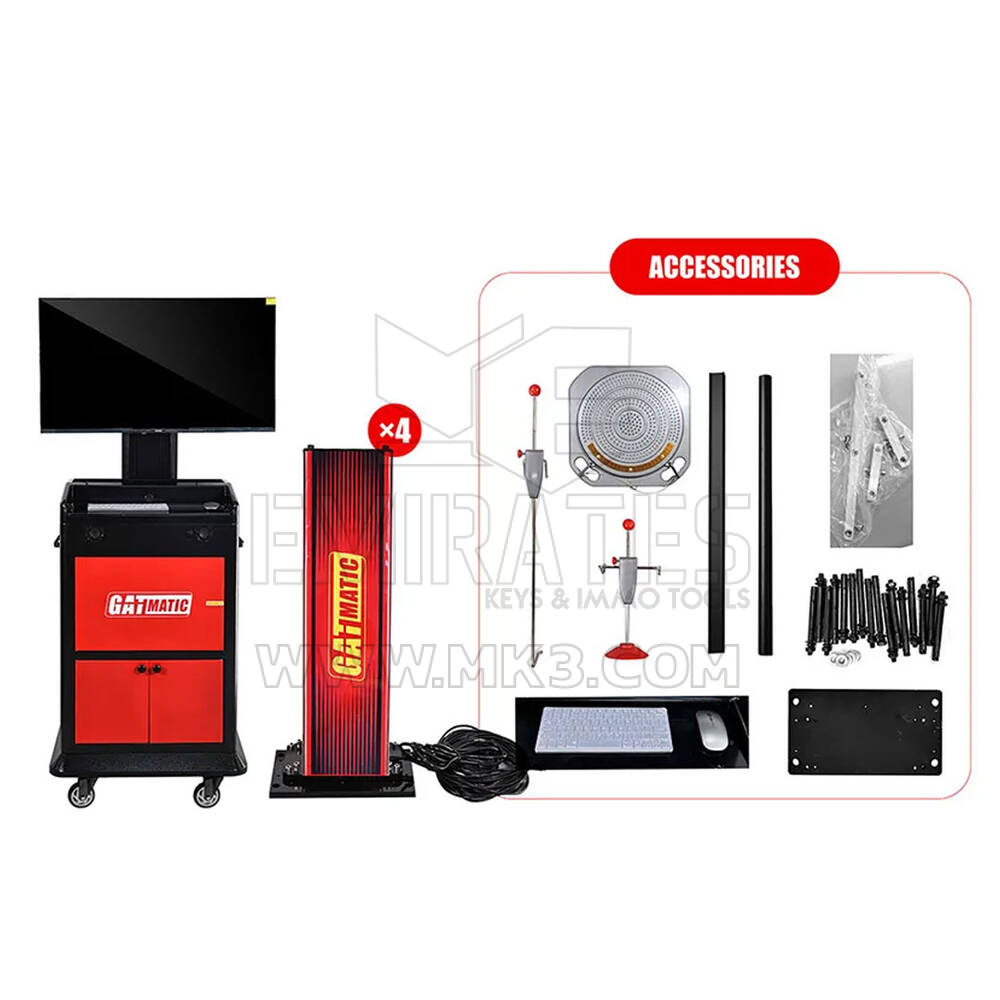 GATmatic GA-800 ProB Touchless Wheel Alignment Machine | MK3