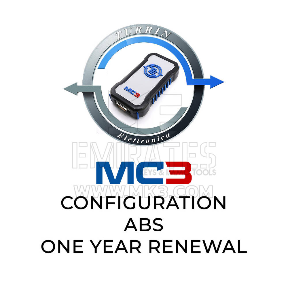Renovación de un año del ABS de configuración MC3 de Turrin Elettronica