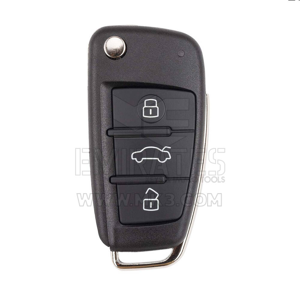 Xhorse VVDI Key Tool VVDI2 Wire Flip Remote Key 3 Button Audi Type XKA620EN